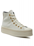 Converse A07204C CTAS Modern Lift Hi Egret/Trek Tan/Gold vabaaja‑jalatsid