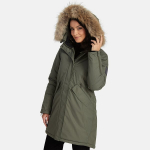 Huppa Naiste parka VIVIAN 1, dark green