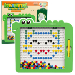 Magnettahvel - mosaiik "Dinosaurus" tarvikutega, roheline