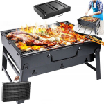 Kokkupandav aia s&ouml;egrill, 77x41.5x79 cm