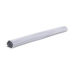 Voolik mikropihustitele Bradas PE 3x5mm, 50 cm, valge