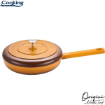 Valu alumiiniumpann koos kaanega 26x5 cm HR-BJK-26T, COOKING BY HEINNER