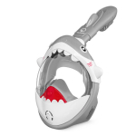 Laste snorgeldamismask TSUNAMI SHARK (halli v&auml;rvi) &ndash; lihtne, l&otilde;bus ja mugav kasutada