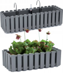R&otilde;du lillepott Boardee Fencycase, 58 cm, hall