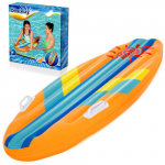 Bestway t&auml;ispuhutav lainelaua madrats, 114 &times; 46 cm, oranž