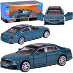 Metallist auto BENTLEY FLYING SPUR HYBRID heli- ja valgusefektidega, sinine