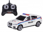 Kaugjuhitav politseiauto BMW X6, valge
