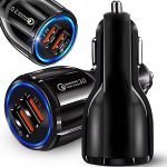 Verk Group Usb autolaadija, 2xusb Qc 3.0, 3100ma