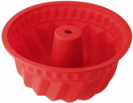 Koogivorm 22 cm - silikoon - punane