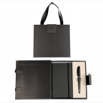 Kinkekarp &otilde;petajale: pastakas + noodiraamat Symhpony, must