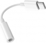 USB Type-C 3,5 mm adapterisse, valge