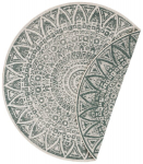 Lilja kahepoolne lameda koega vaip sise- ja v&auml;listingimustes kasutamiseks 240 cm - roheline