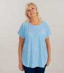 Zabaione naiste T-s&auml;rk BI44NE TS*01, helesinine 4068696377727