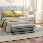 Pehme pink Homcom 120x44x45,5cm, hall/must