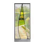 design4door magnetiline s&auml;&auml;sev&otilde;rk uksele, 85 &times; 235 cm, must