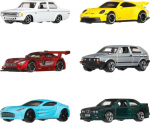 Valatud autode komplekt Hot Wheels Silver Series Euro Style 6-pakk 1:64 Euroopa