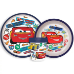 Disney Cars libisemiskindel s&ouml;&ouml;gin&otilde;ude komplekt, mikroplastist
