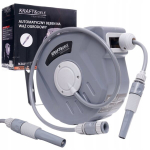 Automaatne aiavooliku rull 10m koos hoidikuga seinal