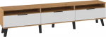 Sven SVN-12 TV-alus 3D &ndash; funktsionaalne stiil toonis artisan tamm/valge