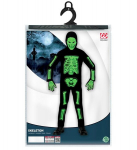 "3D SKELETON" (kombinesoon, kapuutsiga mask, kindad)