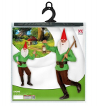 "ROHELINE K&Auml;PIK" (mantel, p&uuml;ksid, v&ouml;&ouml; rahakotiga, kingakatted, m&uuml;ts k&otilde;rvade, kulmude ja habemega)