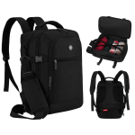 Seljakott unisex Peterson, must