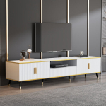 TV-kapp marmori v&auml;limusega 200x40x46 cm kuni 90" telerile