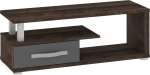 TV-alus Meblocross ANG-12 tamm/grafiit, modernne, sahtlitega