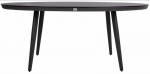 Metallist &otilde;uelaud Home4You BRISTOL 180x120 cm, hall karastatud klaasist pealispind, modernne disain