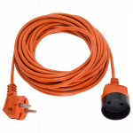 Elgotechi pikendusjuhe 20m, 1 pesa, oranž, Ip20