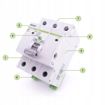 Noark Ex9bi 1p 63a Modular Disconnect, 102382