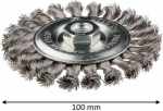 Lihvimisketta traathari 100mm M14, 0,5mm traat
