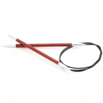 Knitpro Zing metallvardad niidil 80 cm, 5,5 mm