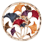 Equilibrium pross 364711 Ginko lehed kuldne, metall, magnet kinnitus