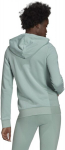 Adidas Džemprid W Lin Ft Fz Hd Green GL0795/S