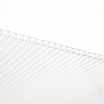 Kasvuhoone paneelid, 121x60.5x0.4 cm, l&auml;bipaistev, pol&uuml;karbonaat kate