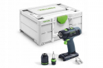 Akukruvikeeraja Festool T 18+3 Basic &uuml;mbrisega (ilma akuta)