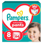 Pampers Active Baby M&auml;hkmed, Suurus 8, 64 tk