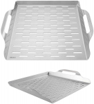 Grillialus KINGHoff KH-1917, roostevaba teras, 37x31 cm, s&uuml;gav disain