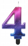 S&uuml;nnip&auml;evak&uuml;&uuml;nal number 4, ombre, 8 cm
