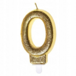 Kuldbrokaadi k&uuml;&uuml;nal number "0" s&uuml;nnip&auml;evaks