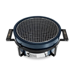 Keraamiline grill Kamado Bono Hibachi Evo, sinine
