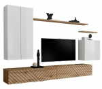 7-osaline elutoam&ouml;&ouml;bli komplekt ASM Switch Lamel II, pruun/valge