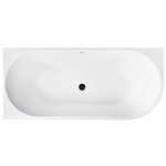 Nurgavann Wenus 170 Vasakule Musta Korgiga Rea 170x80x57,5