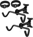 Reguleeritav Seinale Kinnitatav Jalgrattahoidik 22,5-32 Cm 2 Tk.