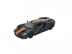 Survevalatud metallist auto mudel MSZ Ford GT 1:42 tagasikeritava mehhanismiga