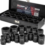 Forcekraft l&ouml;&ouml;kpesa komplekt 1/2", 15 tk., 6 nurka (10-32mm)