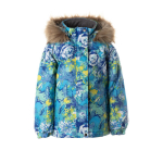 Huppa T&uuml;drukute talvejope ALONDRA, arctic blue pattern