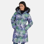 Huppa Naiste talveparka VIENNA, violet pattern