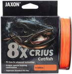 Jaxon Crius 8x Catfish Orange 300m 0,40mm 65kg punutud n&ouml;&ouml;r
